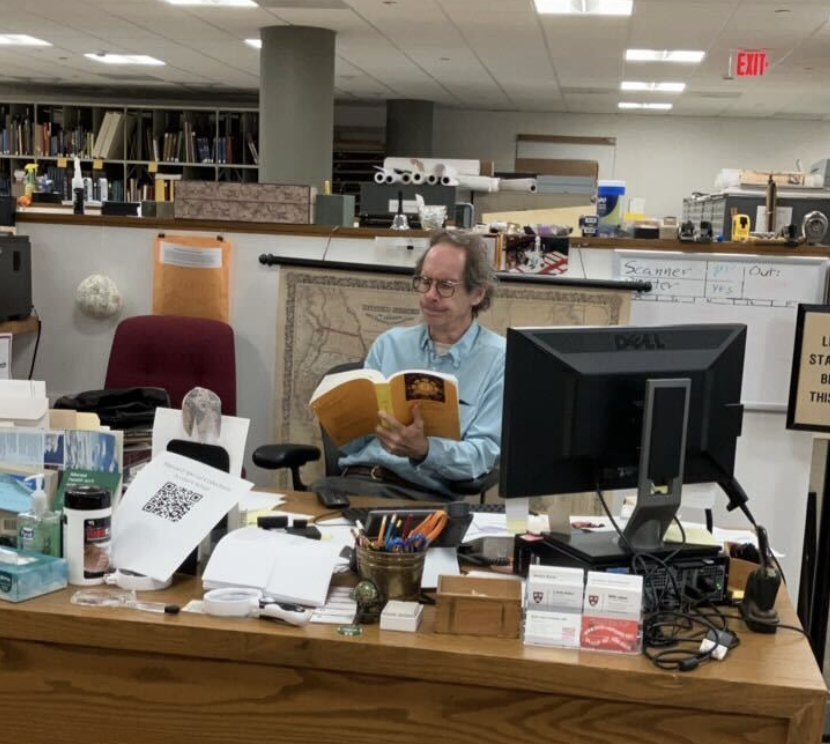 Guy at a desk