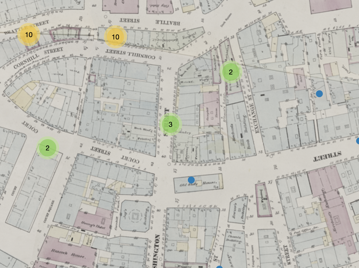 A GIS database and webmap of historic Black life on Boston's Beacon Hill