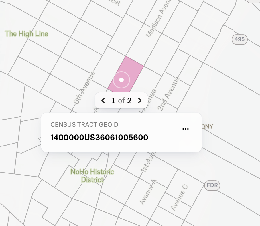 geoids for census tract polygons