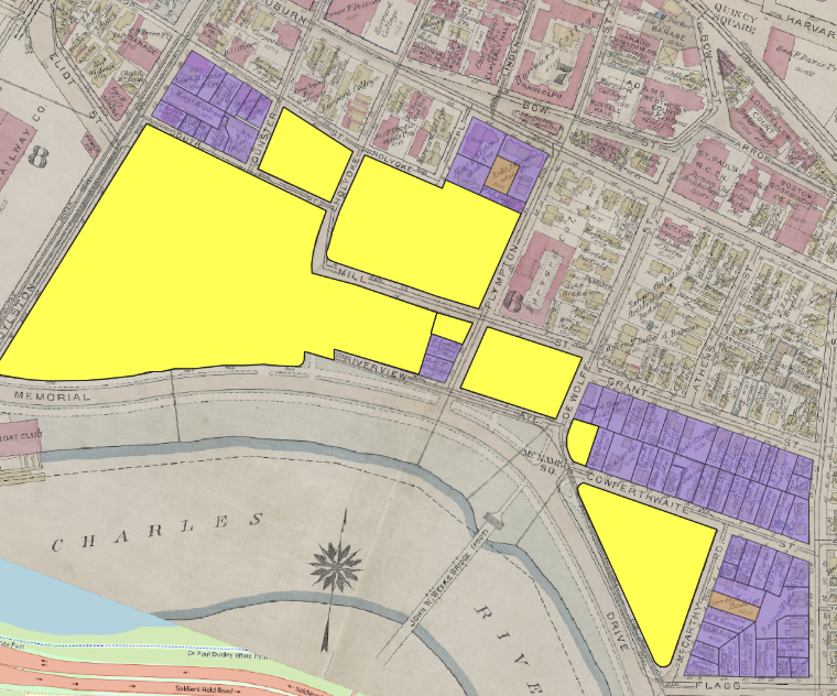 Vectorized parcels with Harvard highlighted